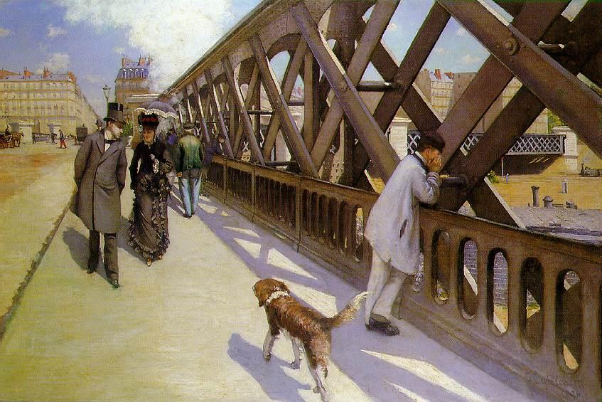 Le Pont de l'Europe (1876) Musée du Petit Palais, Genève