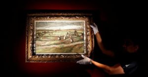 Van Gogh’u tek manzara resmi rekor fiyata satıldı